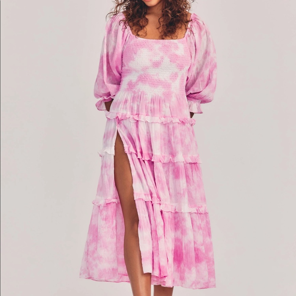 LOVESHACKFANCY Hand Dyed Dress